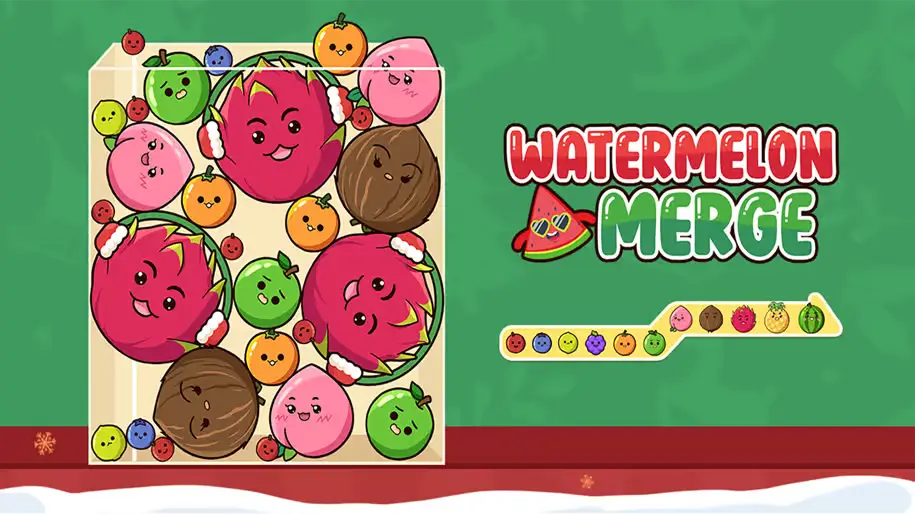 Fruit Merge Juicy Drop Game